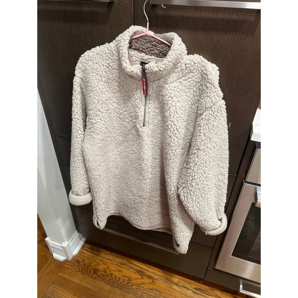 Southern‎ Marsh size m Appalachian Pile Sherpa Pullover oatmeal & light brown
